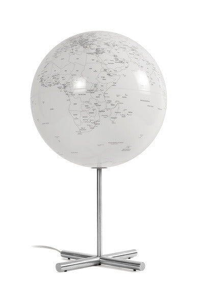 Atmosfär Atmosfär NR-0331GL-GB Globe Lamp 30 cm diameter rostfritt stål Vit med belysning