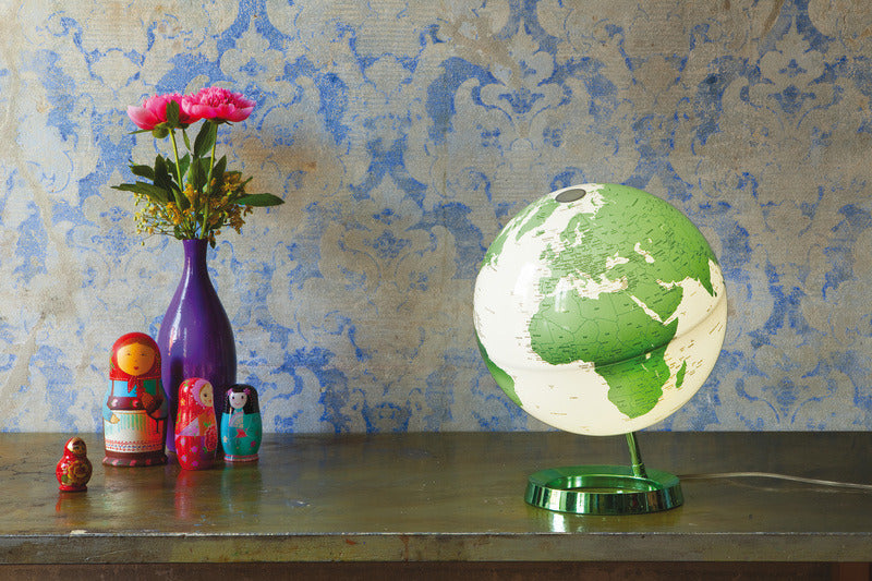 Atmosphere atmosphere nr-0331f7n4-gb globe bright hot green 30cm diameter kunststof voet met verlichting