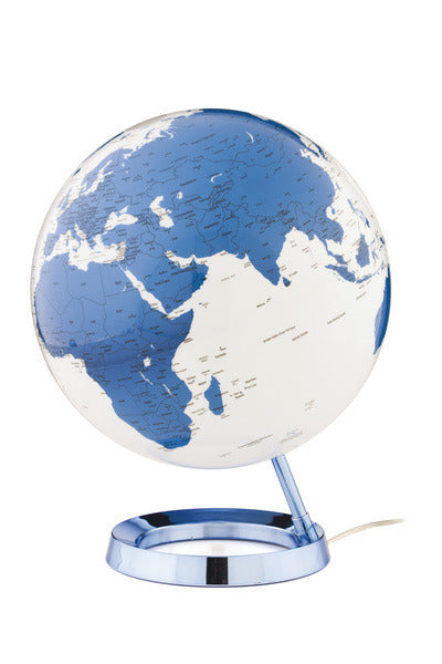 Atmosfære Atmosfære NR-0331F7N5-GB Globe lys varm blå 30 cm diameter plastfot med belysning