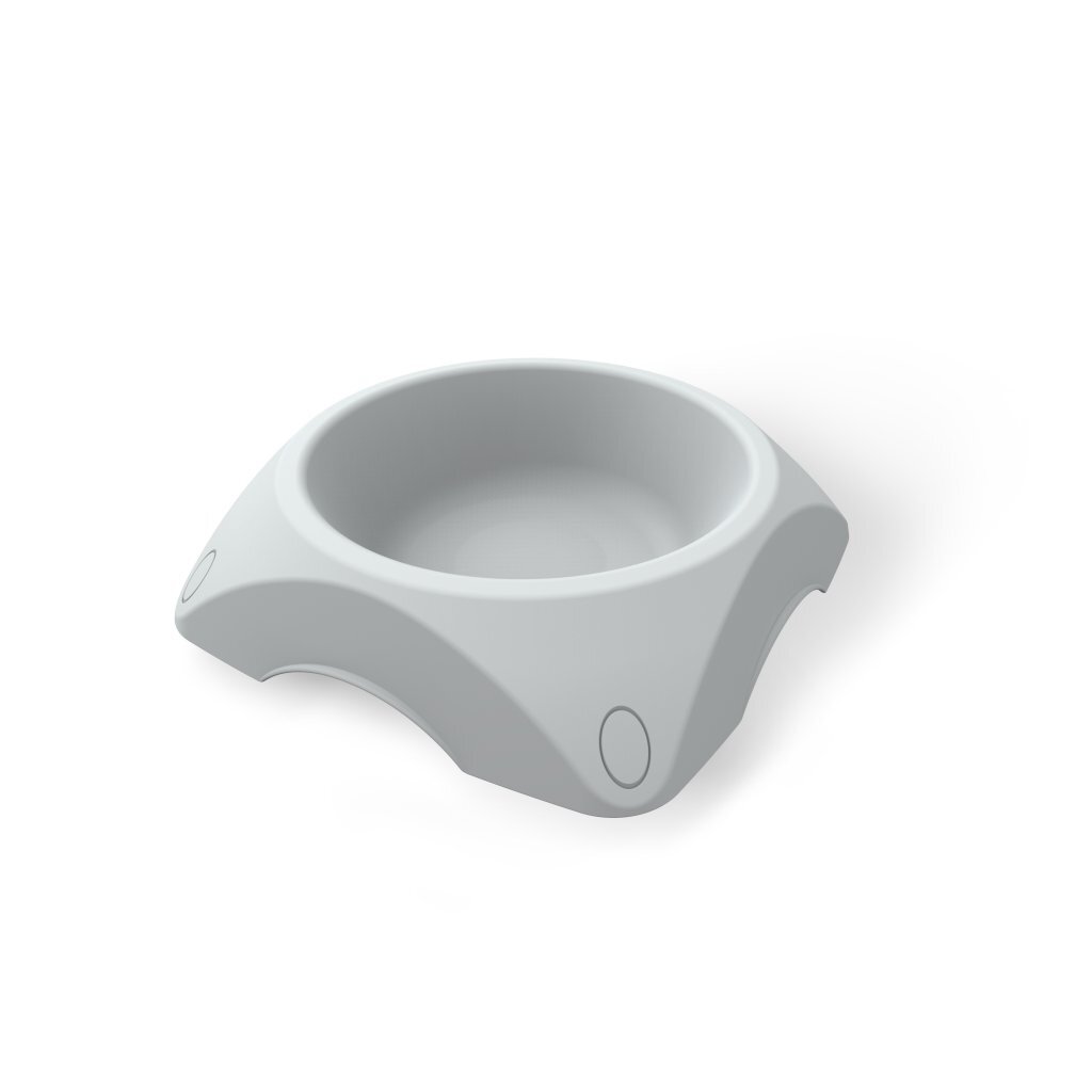 Bama pet voederbak 0.6l 19x4.7 cm assorti