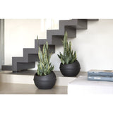 Bama sfera bloempot 23l 40.5x32 cm antraciet