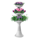 Bama trevy fioriera plantenbak 50x114 cm wit