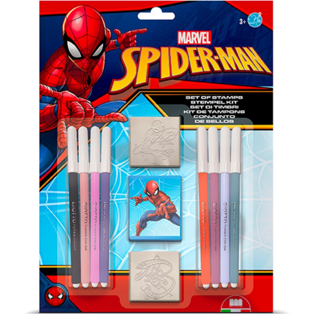 Spiderman Stamp Set 11-Piece