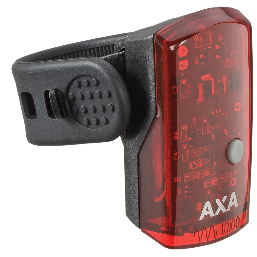 AXA Rear light Greenline USB 1 LED on Off