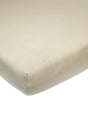 Meyco baby uni hoeslaken wieg - sand - 40x80 90cm