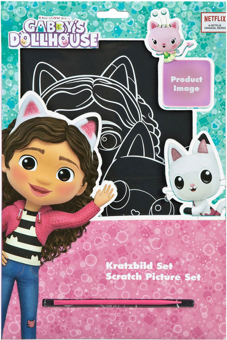 Undercover van der meulen gabby's dollhouse kraskaarten set - creatieve speelset.