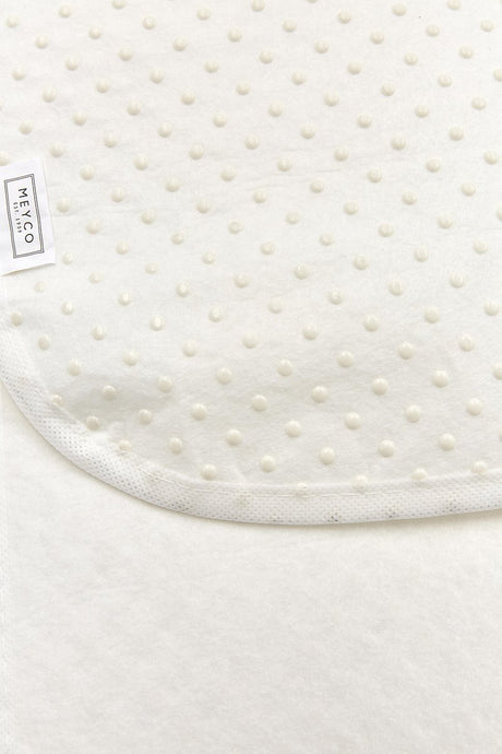 Meyco baby noppen matrasdek antislip juniorbed - white - 70x140cm