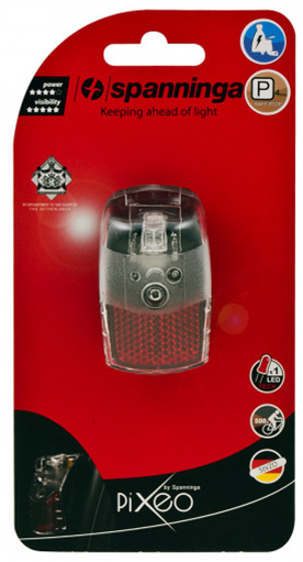 Spanninga Pixeo XB rear light fender battery