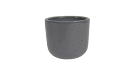 Pot boule graniet grijs glans 7cm