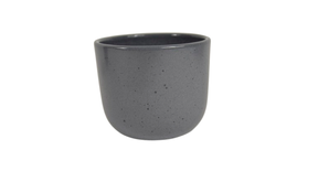 Pot boule graniet grijs glans 10cm