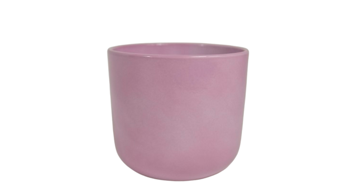 Pot boule oud roze glans 14cm
