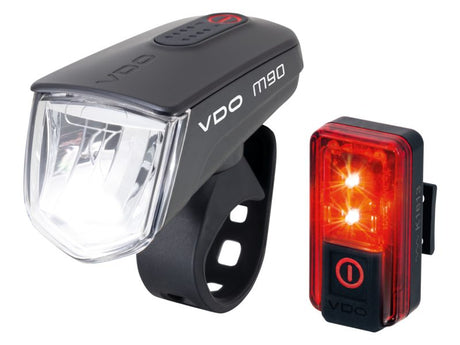 Zestaw oświetlenia VDO Eco Light M90 USB + Red Plus USB