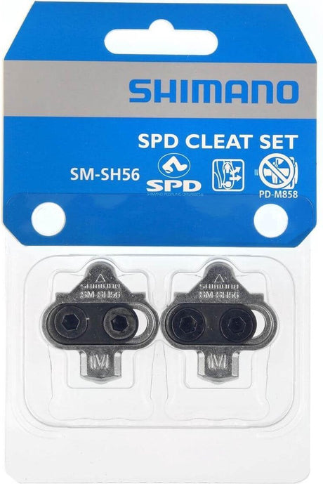 Shimano schoenplaatjes spd zilver sh56 set