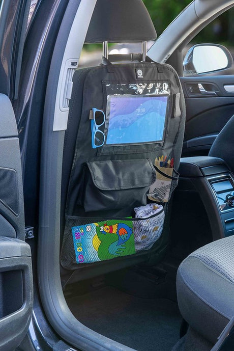 Dooky back seat organizer – universele auto opberger met tablethouder – autostoel organizer voor kinderen – beschermt stoel houdt auto opgeruimd