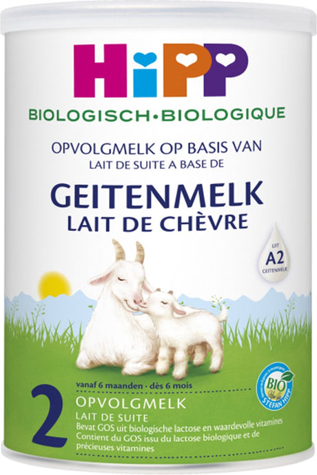 Hipp opvolgmelk 2 bio – geitenmelk babyvoeding – 6+ maanden – 400g