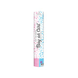 Paperdreams confetti kannon 40 cm - gender reveal boy paper