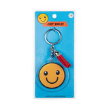 Paperdreams sleutelhanger- smiley acryl 6,5x13,5cm