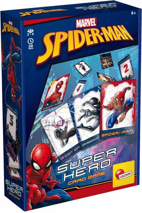 Lisciani - spider-man - super hero card game