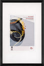 Walther select - houten lijst - fotoformaat 20x30 cm - kunstglas - zwart