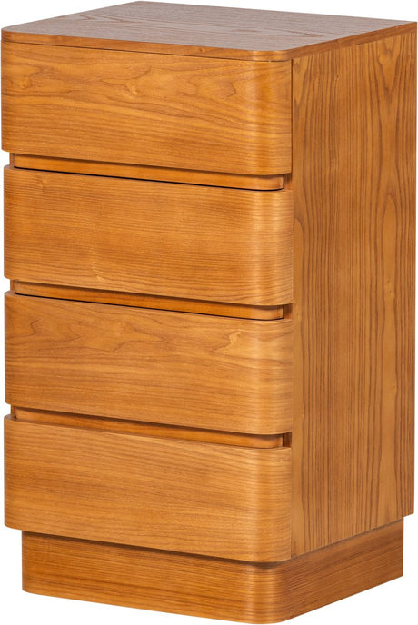 Woood fejo ladekast nachtkastje - mdf - bruin - 70x40x34
