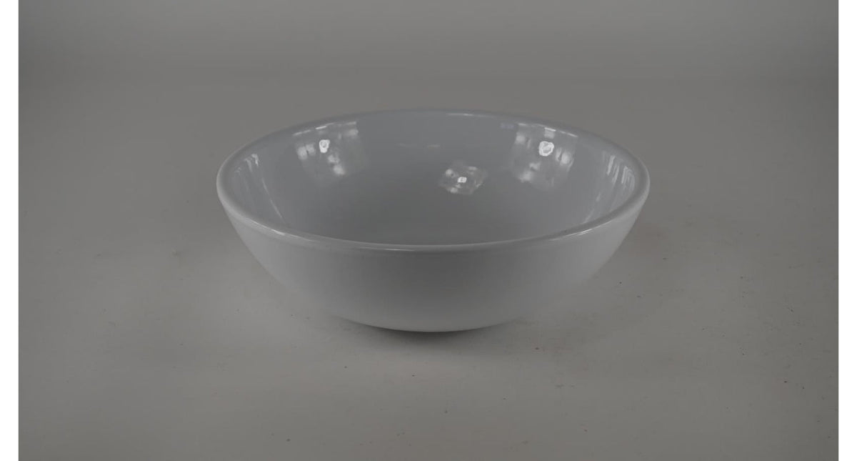 Schaal rondo, 30 cm - glans wit
