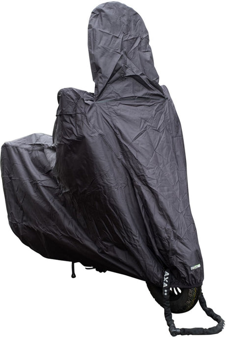 Ds covers cup scooterhoes buiten – waterdichte regenhoes voor scooter – uv- weerbestendig – met windscherm – maat m – m