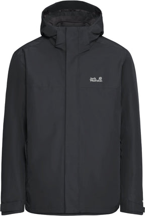 Jack wolfskin stonelite 3in1 jkt m heren outdoorjas - phantom 2xl