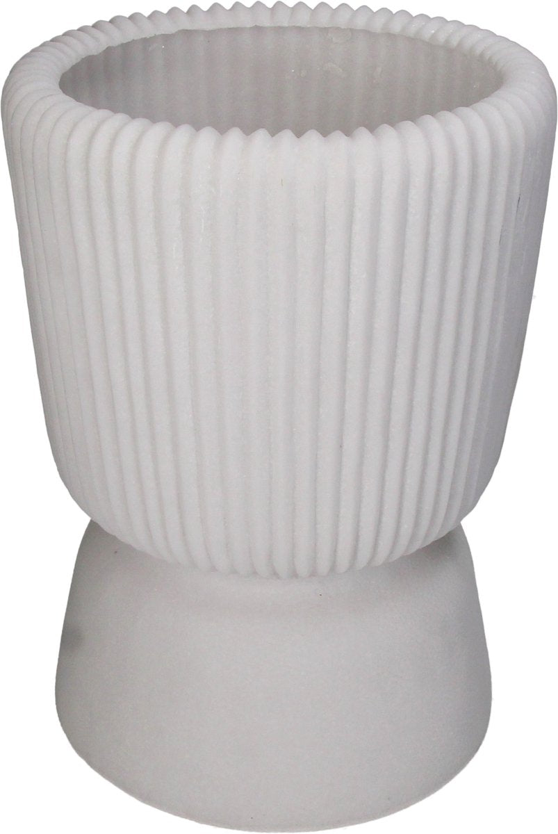 Hd collection tafellamp zandsteen ivoor 22,2x22,2x30,8cm