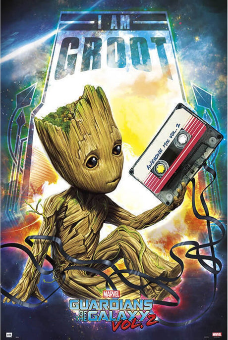 Marvel guardians of the galaxy groot vol. 2 - maxi poster - 61 x 96.5 cm
