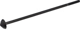 Pitlock spare axle for rear wheel security system
