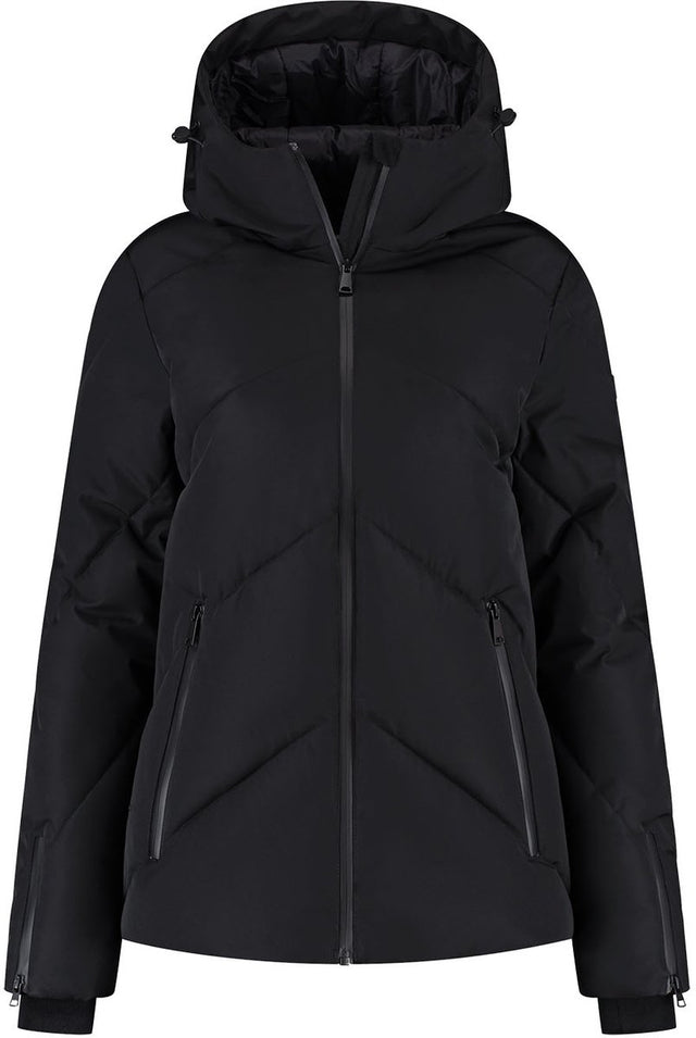 Kjelvik juno dames outdoorjas - zwart