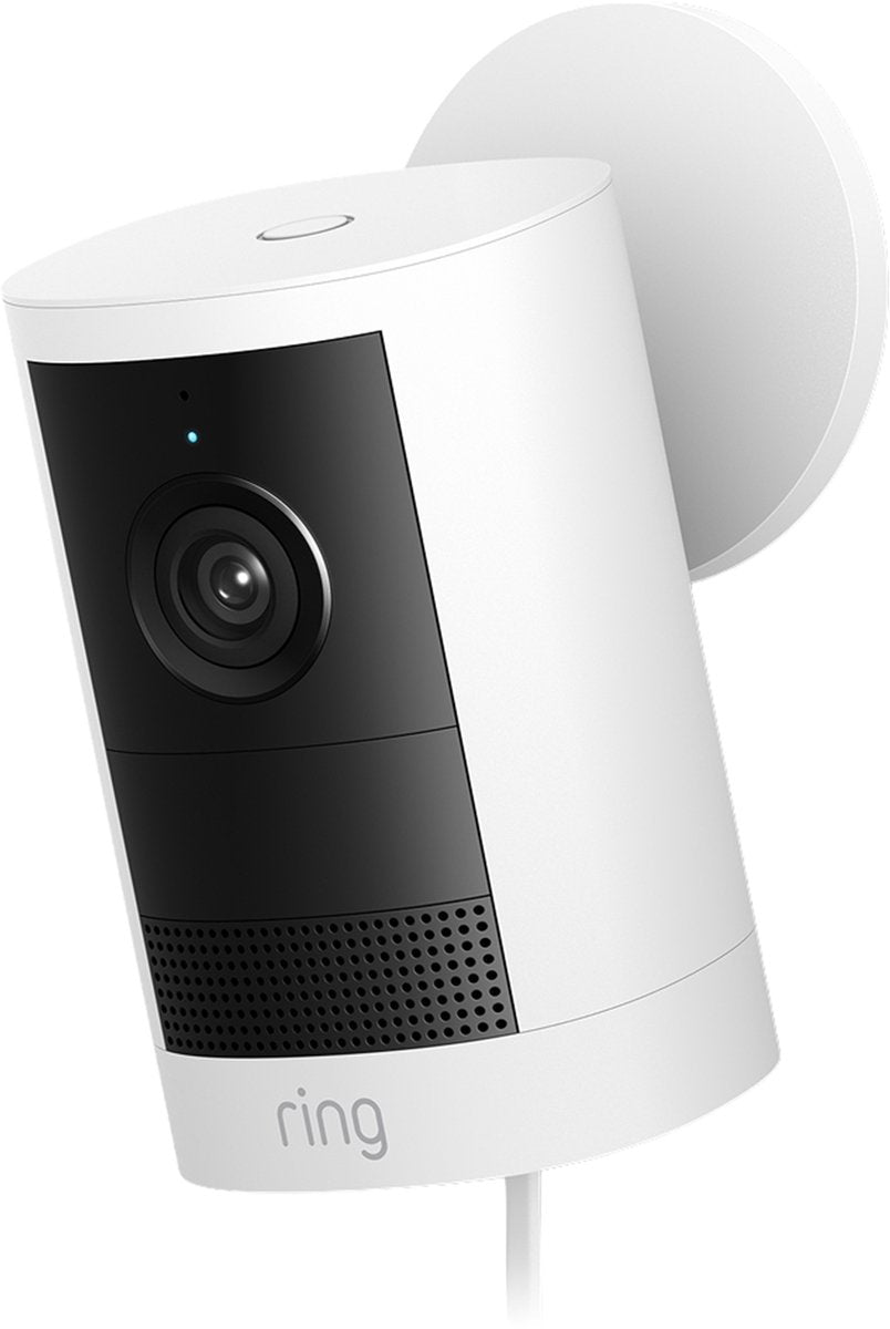 Ring buitencamera op adapter (nieuwste generatie) - wit - 2k video