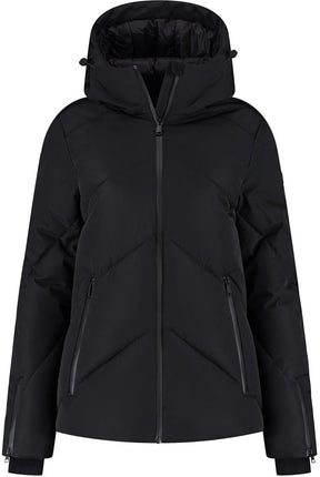 Kjelvik juno dames outdoorjas - zwart