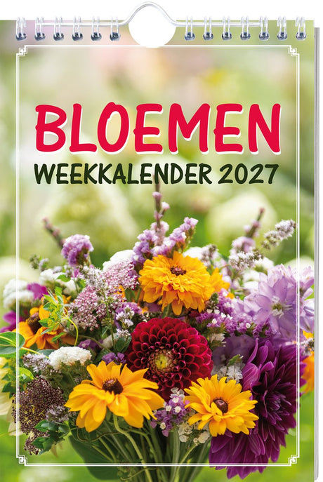 Bloemen zo bloemen weekkalender 2027