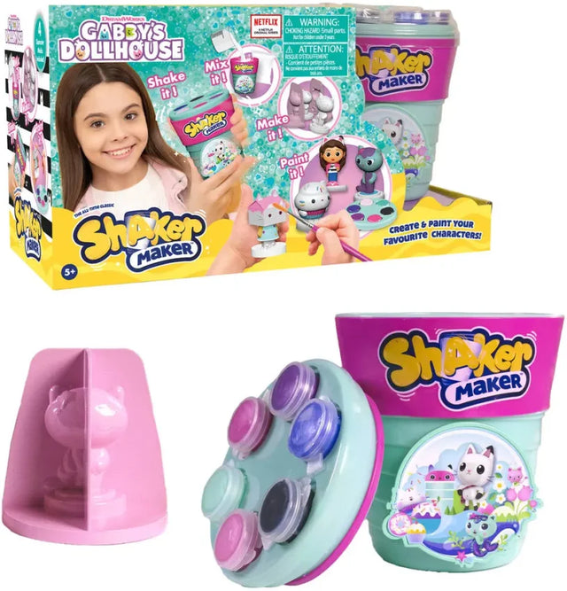 Shaker maker - gabby's dollhouse gipsfiguren maken