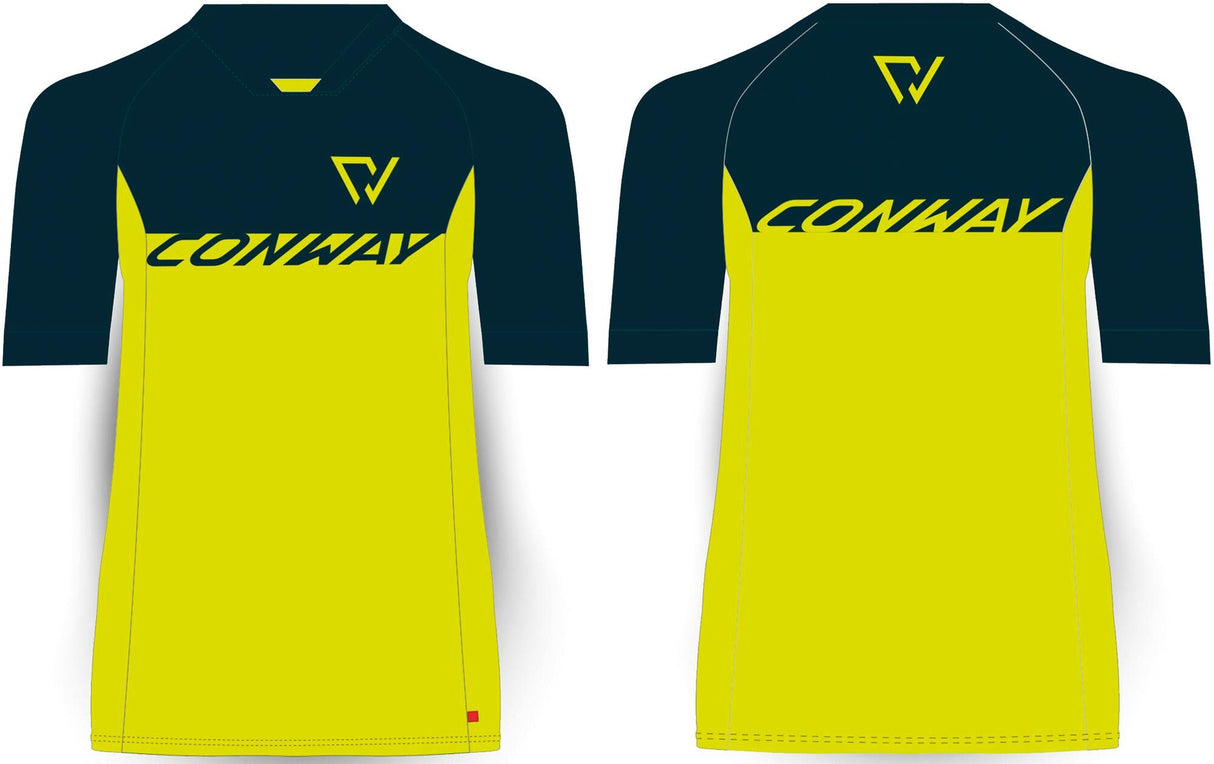Conway shirt met korte mouwen trail jersey ss trail jersey ss size m dark blue acid