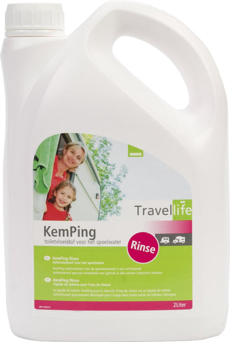Bouwkern travellife kemping toiletvloeistof rinse - 2l