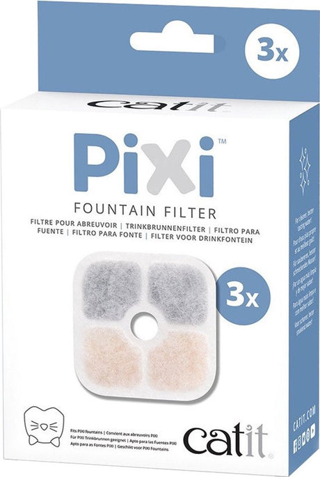 Catit - drinkfontein filters - kat - pixi vervangfilter - 3 stuks