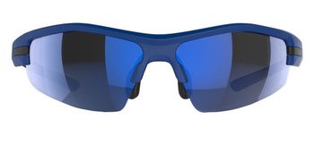 Mirage Sonnenbrille Sport mit 3 Paar Linsen blau schwarz