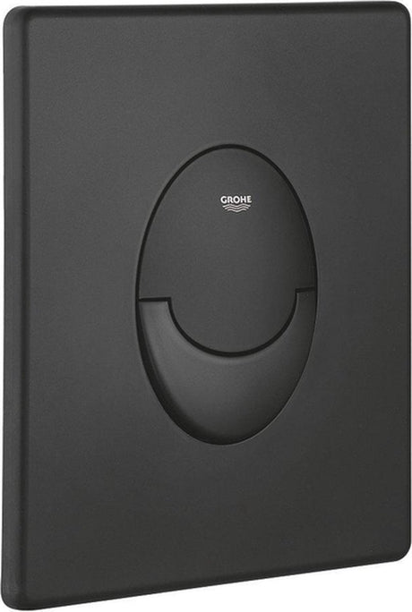 Grohe skate air bedieningsplaat dualflush 15.6x19.7cm verticaal phantom zwart
