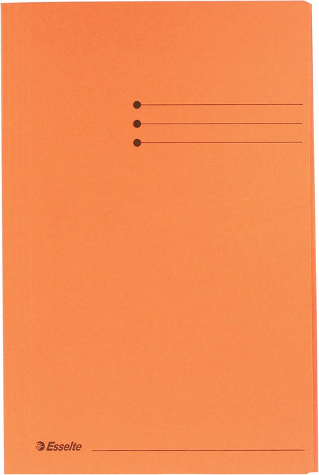 Esselte manilla 3-klepsmap - folio - 50 stuks - oranje