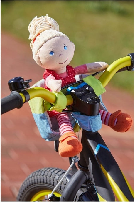 Haba poppenfietsstoeltje zomerweide