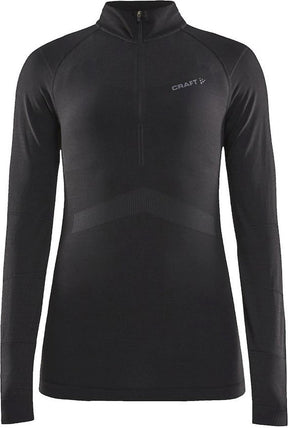 Craft active intensity zip thermoshirt dames - maat s