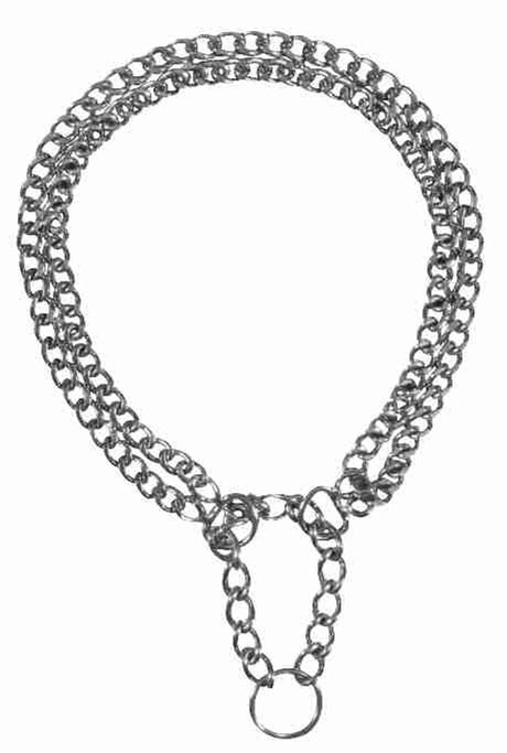 Trixie halsband hond half-slip ketting met 2 rijen xl