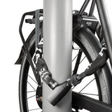Axa kettingslot absolute 8-90cm zwart