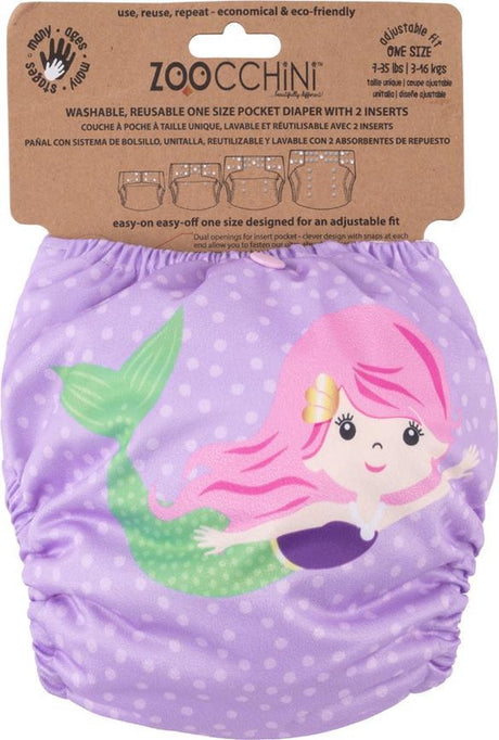 Zoocchini herbruikbare luier - marietta the mermaid