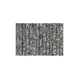 Wicotex kattenstaart deurgordijn 90x220 zwart wit grijs 100% polypropyleen in draagtas