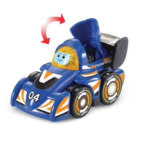 Vtech toet toet auto- pim pitstop (donkerblauw)