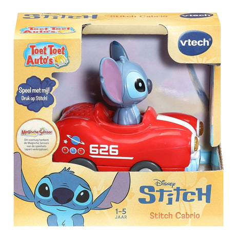 Vtech toet toet auto disney - stitch cabrio