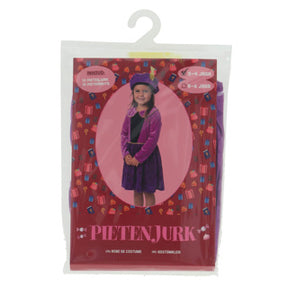 Pietenjurk paars sterren 98-104 cm | 2 stuks